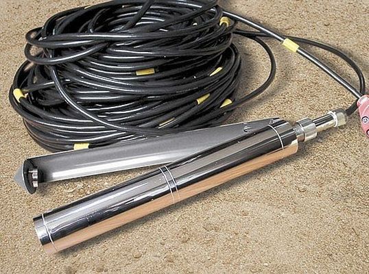 chuỗi geophone đất, Ba thành phần chuỗi, Marsh geophone chuỗi